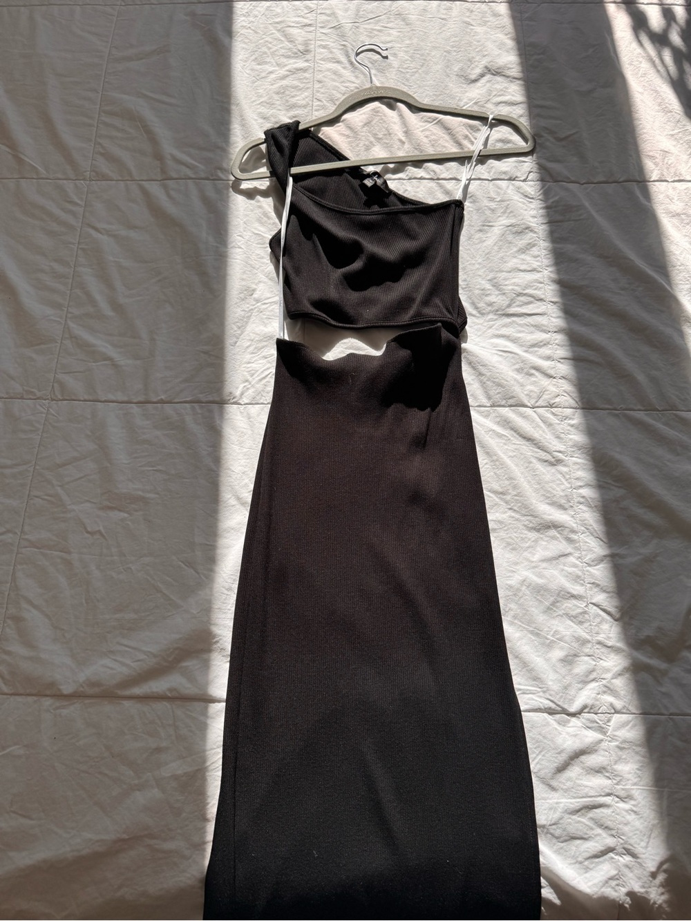 Lulus Ribbed Cutout Dress - Picture 3 of 4